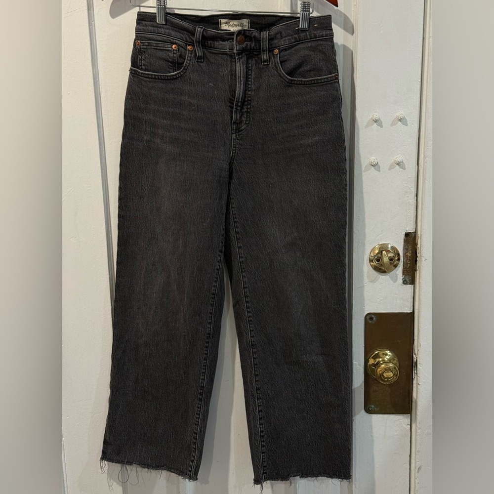 Madewell Women's Straight Leg Jeans in Black